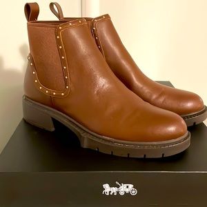 NEW Coach Lory Bootie ✨ Walnut Colour✨ Size 8.5